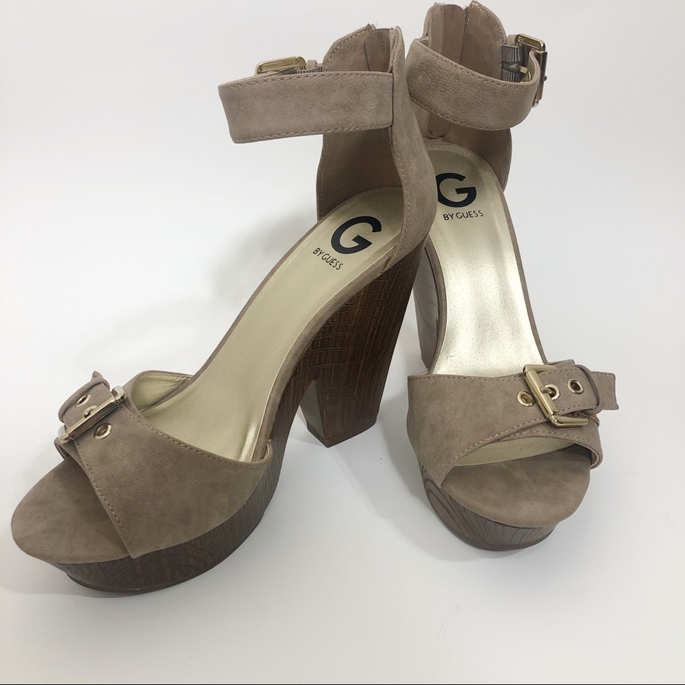 G by Guess | Open toed platforms
